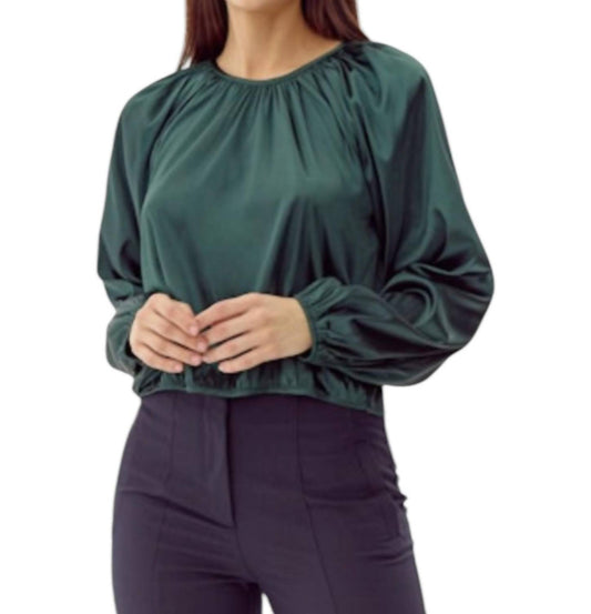 Greylin - NADIA BALLOON SLEEVE BLOUSE