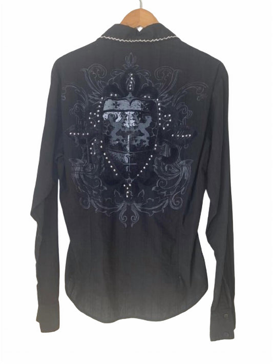 Mondo - Women's Western Rhinestone Shirt