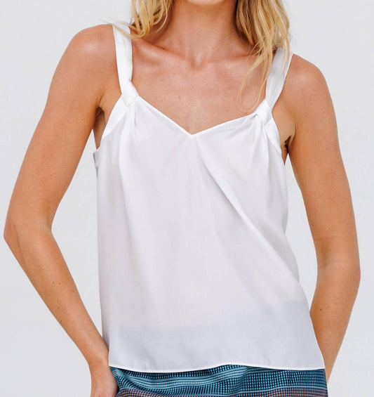 Go By Go Silk - Go Slip Knot Sleeveless Tank Top