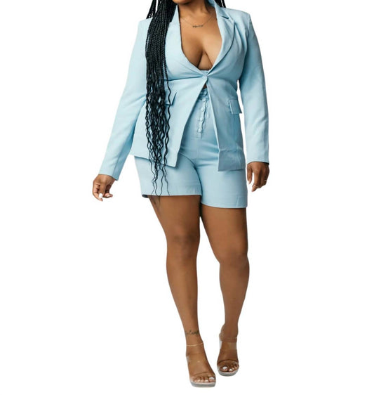 Rivir - Three Piece Short Set