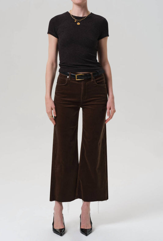 Citizens Of Humanity - Lyra Wide Leg Crop Corduroy Pants