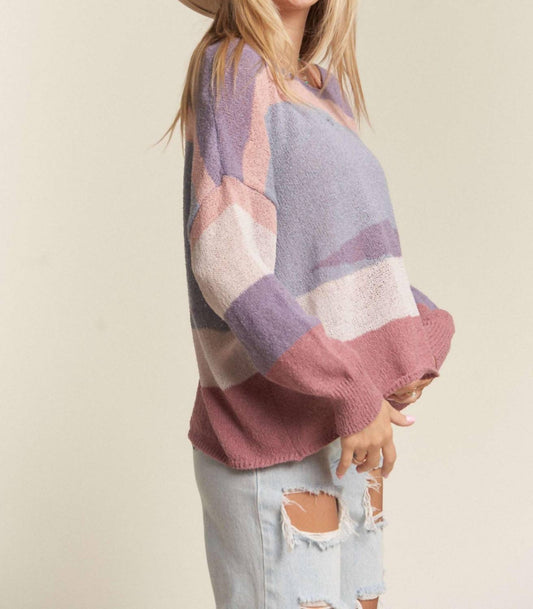 Adora - Multi Stripe Sweater