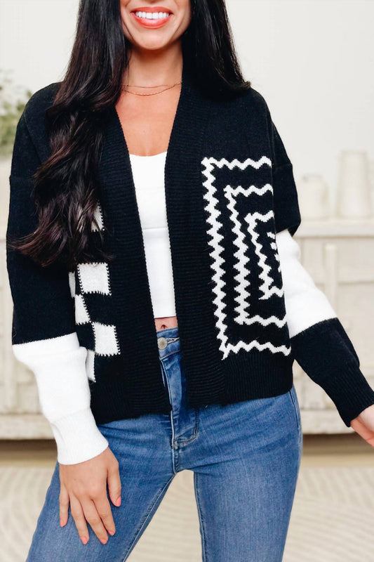 J.Nna - Roll The Dice Cardigan