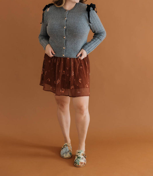 Astr - Melvie Bow Cardigan