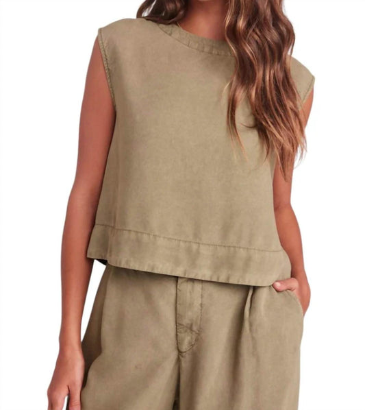 Bella Dahl - Boxy Button Back Top