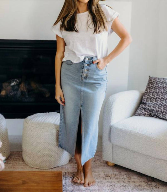 Mikarose - Maxi Denim Skirt