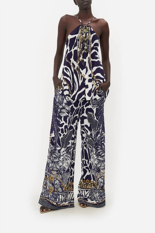 Camilla - Halter With Hardware Top