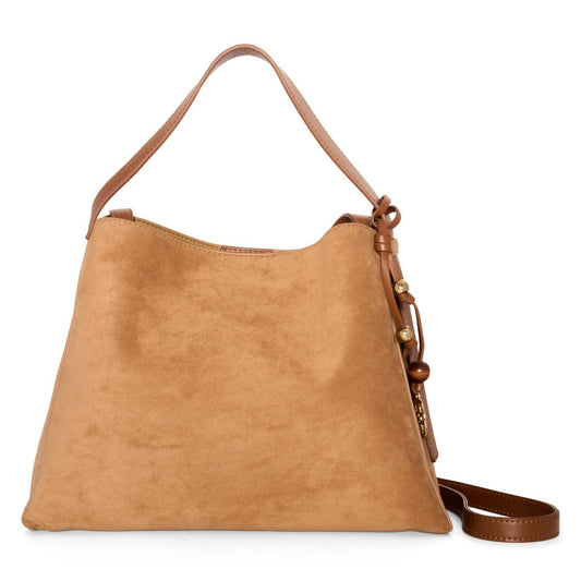 Like Dreams - Women's Solace Suede Top Handle Bag