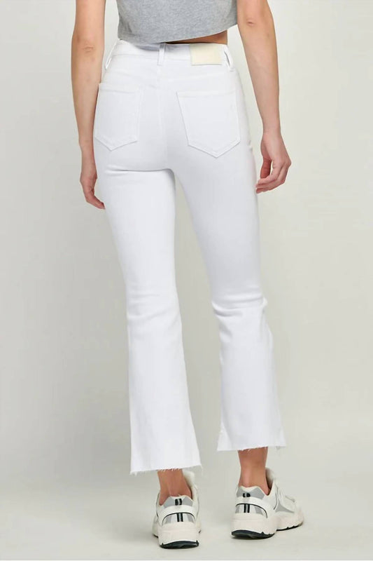 Hidden - Happi High Rise Crop Flare Jeans