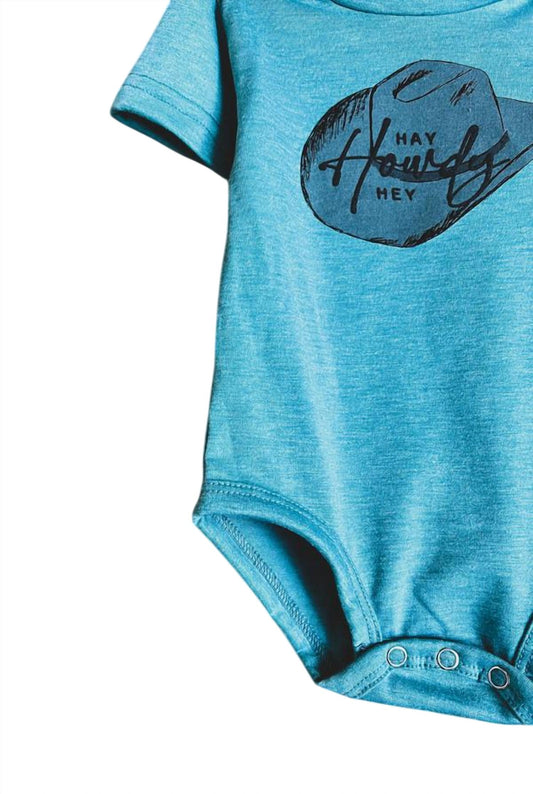 2Flyco - Baby Girl's Hey Howdy One Piece