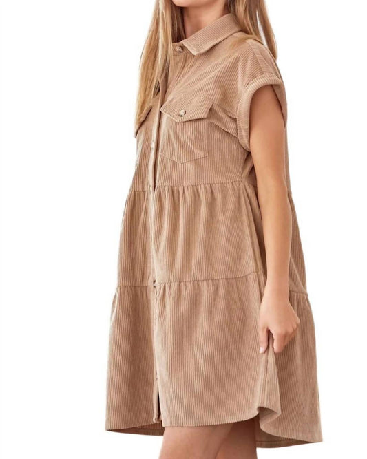Andree By Unit - Missing Home Corduroy Dress