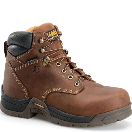 Carolina - Mens' Bruno Lo 6" Composite Toe Waterproof Work Boot - WIDE