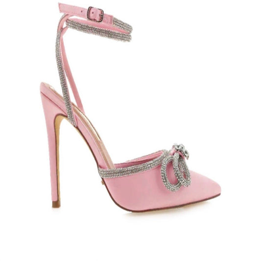 Billini - Women Elope Satin Pump Heeled Sandals