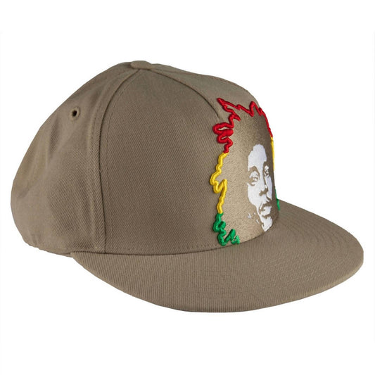 Bob Marley - Men's Rasta Hair Fitted Baseball Cap