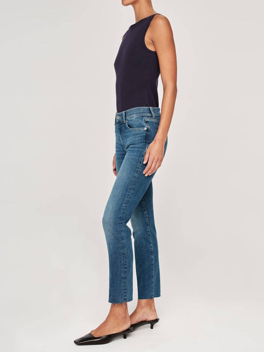 Dl1961 - Women'S - Mara Straight Mid Rise Instasculpt Ankle Jeans