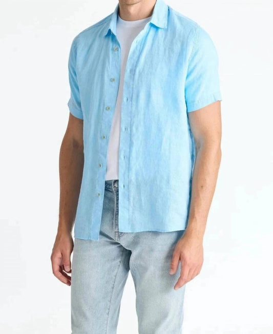 Raffi - Bryce Short Sleeve Linen Shirt