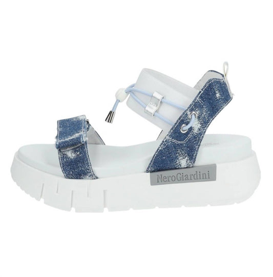 Nerogiardini - Women's T Strap Jean Sandal