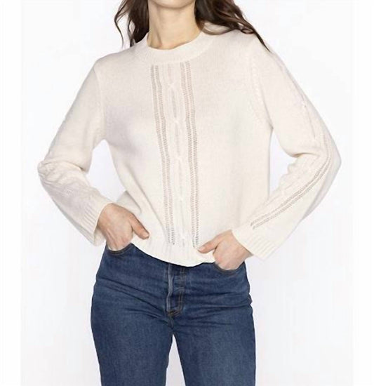 Kinross - Placed Cable Crew Top