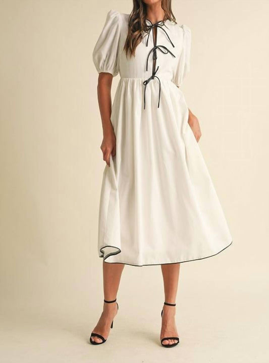 Eb Luxe - Fatima Midi Dress