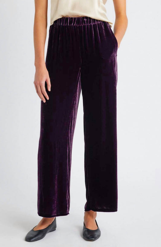 Eileen Fisher - Velvet Wide Ankle Pants