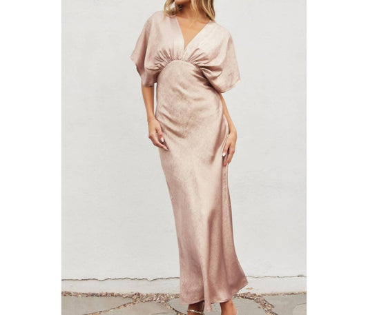 Dress Forum - Rosa Satin Maxi Dress
