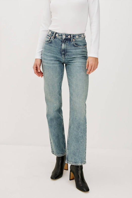 Rails - Topenga High-waist Straight-leg Jeans