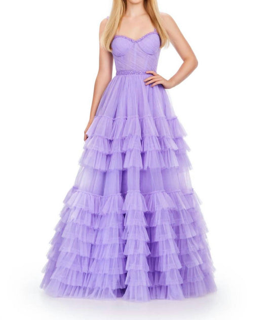 Ashleylauren - Tulle Prom Dress