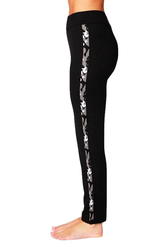 Camo Trim Track Pant