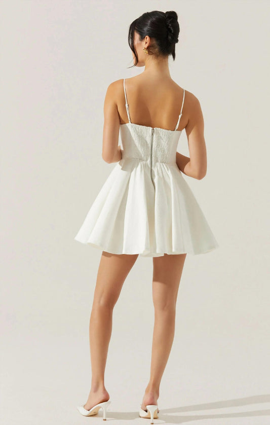 Astr - Fenna Textured Corset Mini Dress