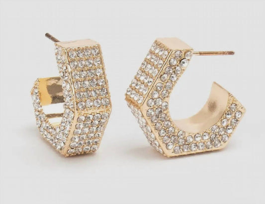 Violet & Brooks - Women's Brooke Hexagon Hoop Earrings