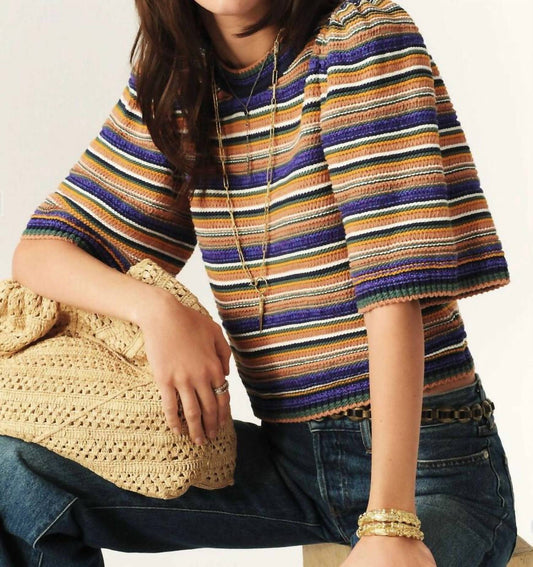 Ba&Sh - Farfaela Short Sleeve Sweater Jumper