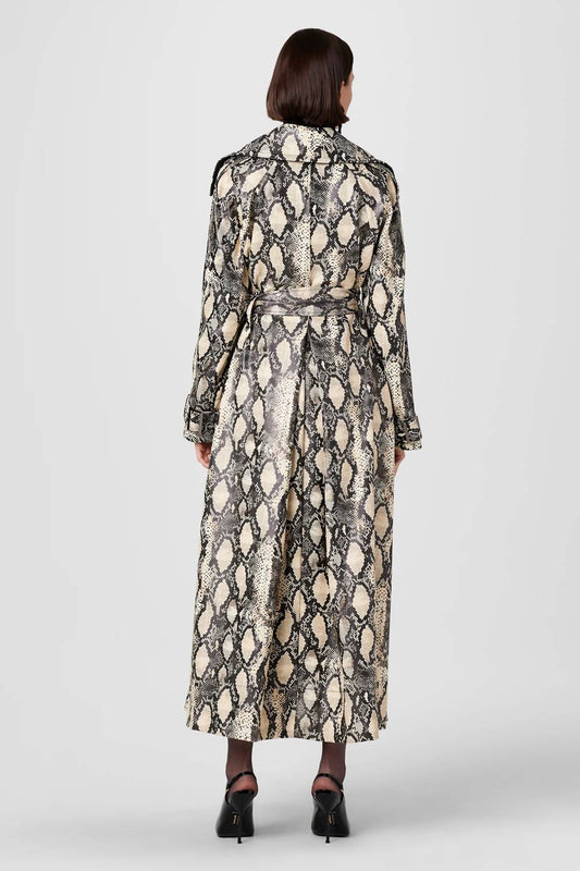 Toccin - Chloe Vegan Leather Trench Coat