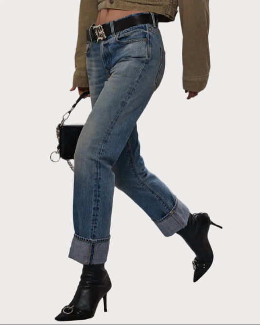 R13 - Cuffed Romeo Jean