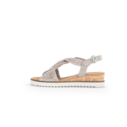 Gabor - Women's 42.751 Flat Cork Wedge Sandals
