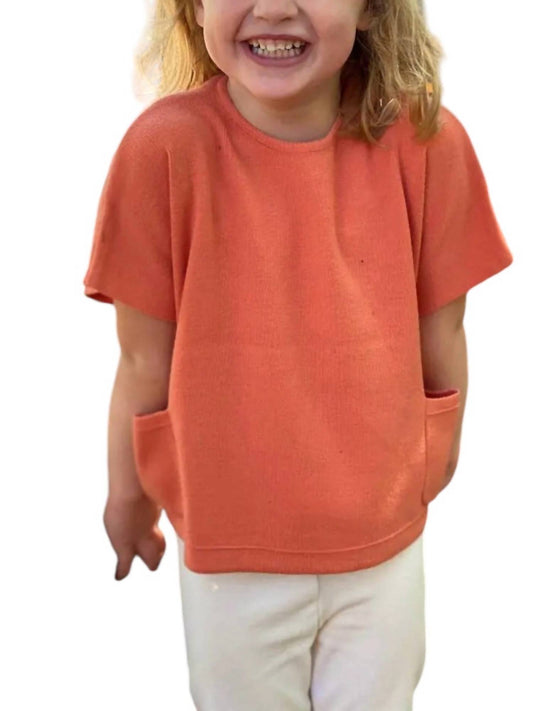 Vignette - Girl's Fiona Short Sleeve Sweater