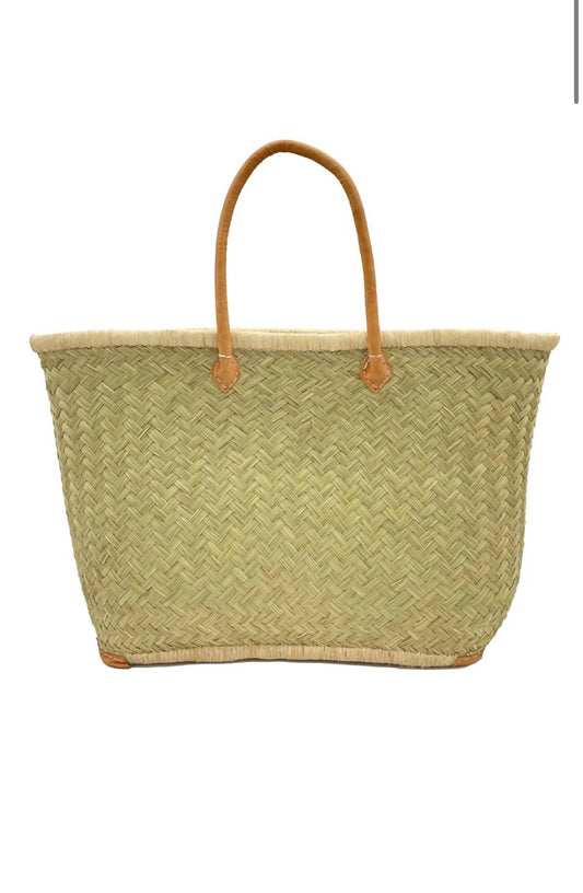 Shebobo - Woven Straw Rush Basket