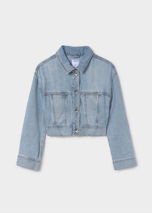 Mayoral - Girls' Cropped Jean Jacket