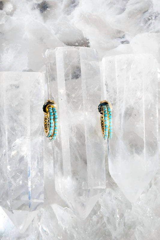 Native Gem - Women's Twin Huggies Earrings