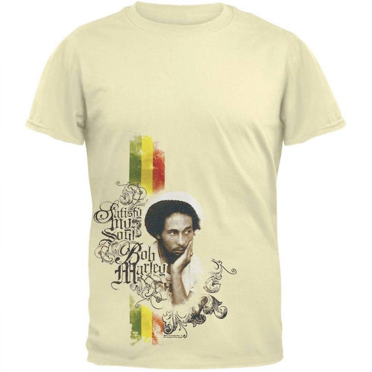 Bob Marley - Unisex Satisfy My Soul Soft Short Sleeve T-shirt