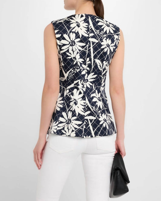 Veronica Beard - Lois Floral Vest