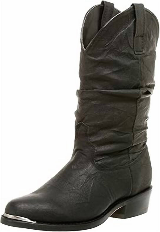 Dingo - Men's Dingo Amsterdam Black Slouch Boot