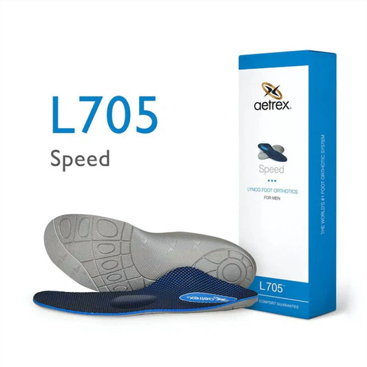 Aetrex - Men's Speed Orthotics W/ Metatarsal Support