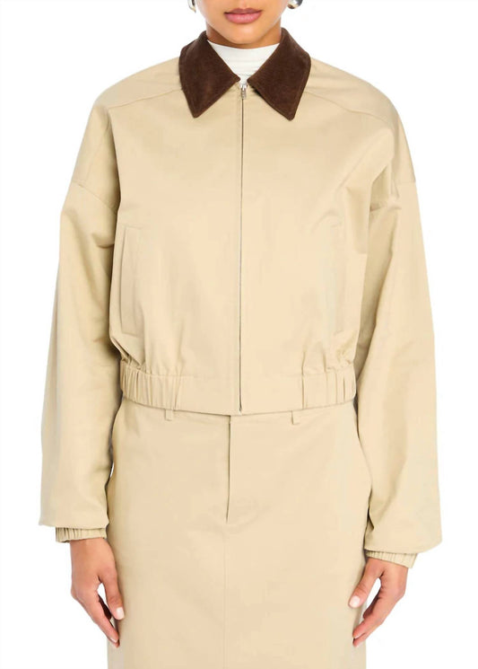 Ser.O.Ya - Marielle Corduroy Collar Jacket
