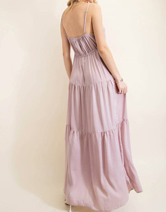 Kori - Button Down Tiered Dress