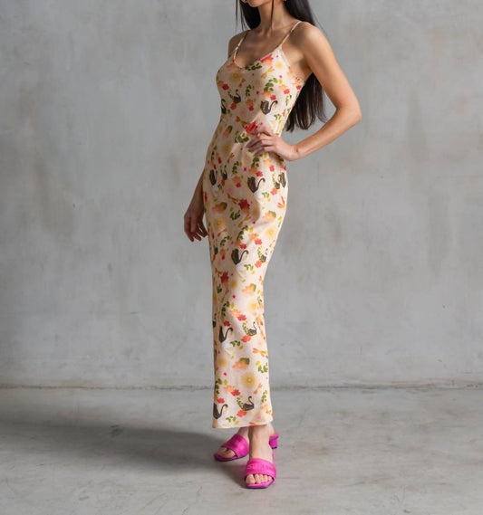 Care Tucker - Lennon Zipslip™️ All Over Swan Dress