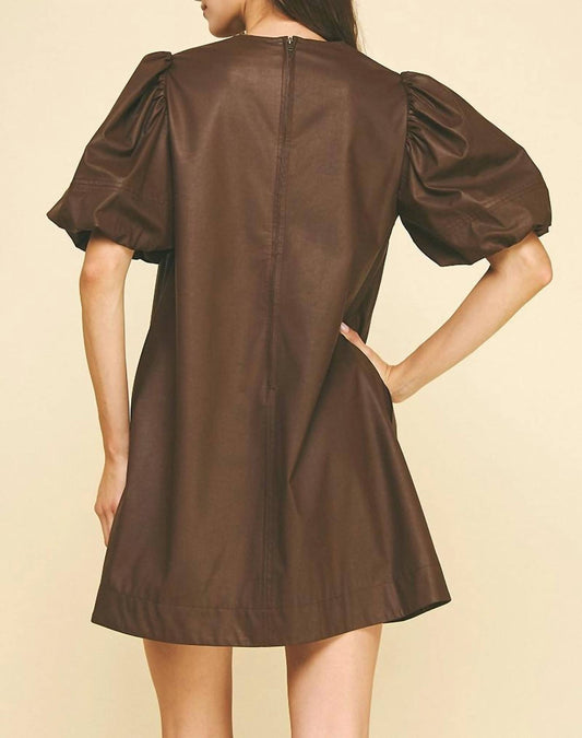 Pinch - Leather Tunic Dress