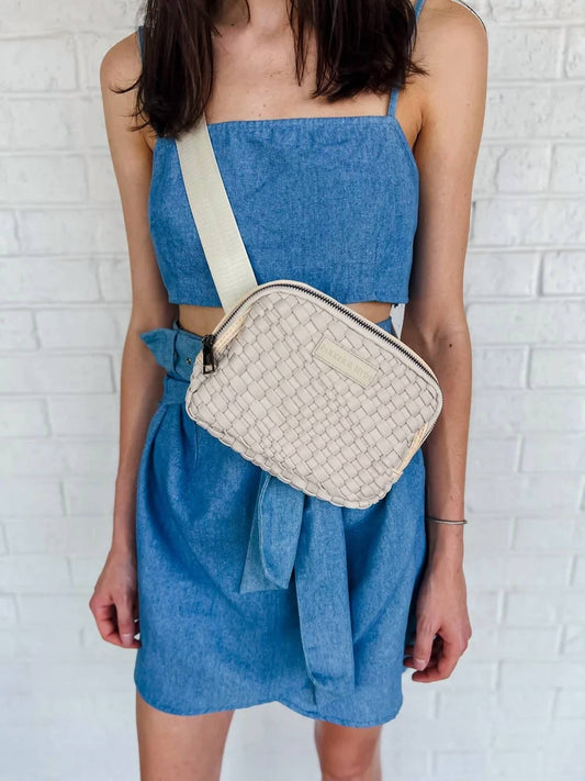 Parker And Hyde - Women's Woven Belt Bag