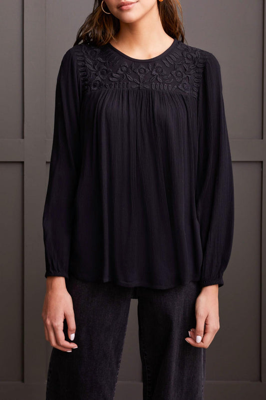 Tribal - Emboidered Yoke Blouse