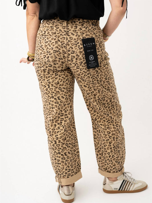 Risen - Barrel High Rise Crop Jean