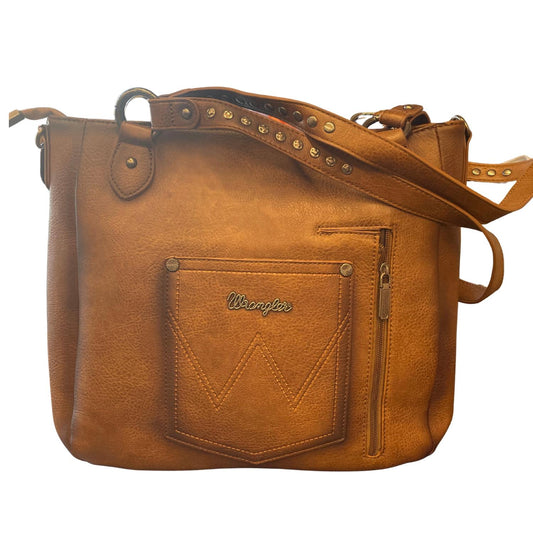 Wrangler - Women's Rivets Oversized Tote Bag